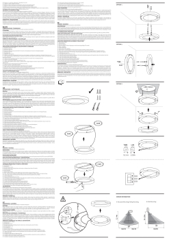 LED Wand-/Deckenleuchte ERGA PIR 17W CCT-W 3000/4000/6500K Downlight weiss 24606