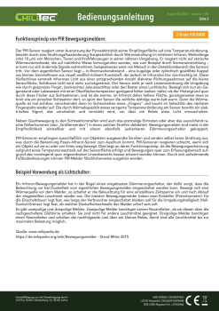 DELPHI Bewegungsmelder 160° Einbau UP 2-Draht weiss 23009