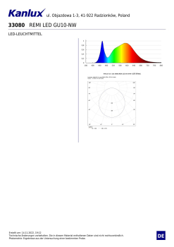 LED Lampe PAR11 GU10 2,2W 100° Strahler Ø35mm 80Lm 4000K neutralweiß Kanlux 33080