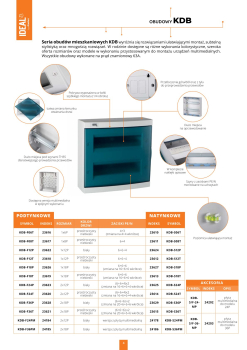 Verteiler Unterputz ABS KDB KDB-F18P 1-reihig 18 Module Sicherungskasten 23626