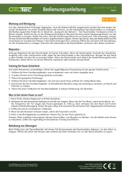 ChilItec Funk-Rauchmelder "CT-RM Pro" nach EN14604 koppelbar 21198