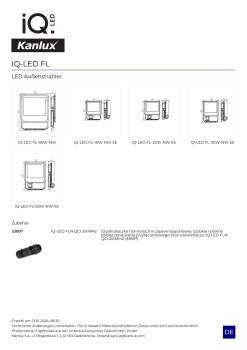 LED Fluter IQ FL-10W-NW 10W IP65 Außenstrahler 4000K Kanlux 33880