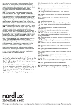 Nordlux LED Deckenleuchte VIC 35 3000K 32W 3200Lm warmweiß 2310146001