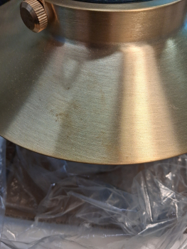 B-Ware - LED Solarleuchte Temple To-Go 30 Nordlux IP54 Tischleuchte 2W Solargetrieben Akkuleuchte Messing