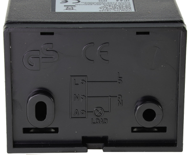 Aufputz Bewegungsmelder CBM 3-Draht 180° IP44 Schwarz 1-1200W 18145