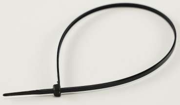 Preview: 100er Pack Kabelbinder 300x3,5mm schwarz UV fest 18683