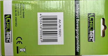 Aufputz Bewegungsmelder CBI 180° IP44 weiß 19021