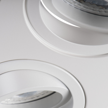 Preview: Deckenleuchte SEIDY CT-DTL250-W/M Kanlux weiss matt 19455