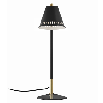 Dänische Tischleuchte Nordlux Pine schwarz GU10 Tischlampe Table 2010405003