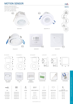 Bemko Bewegungsmelder 360° IP20 1200/600W Unterputz IR weiß B50-SES04WH