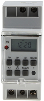 Preview: Digitale Wochen Zeitschaltuhr digital für Schalttafel Einbau 230V 3500W