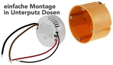 LED Trafo 12VDC 0,5-12W CT-12E-V2R 20935