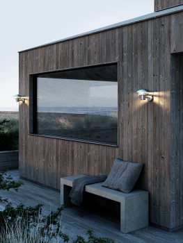 Wandleuchte Kurnos 20 Nordlux verzinkt E27 IP54 Outdoor 2118061031