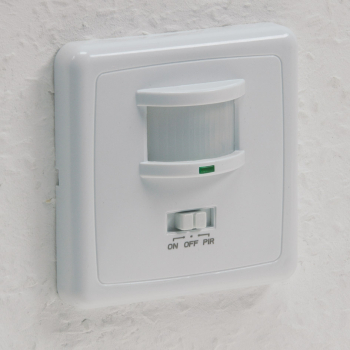 Bewegungsmelder 160° 3-Draht PIR UP, LED geeignet, weiß 21250