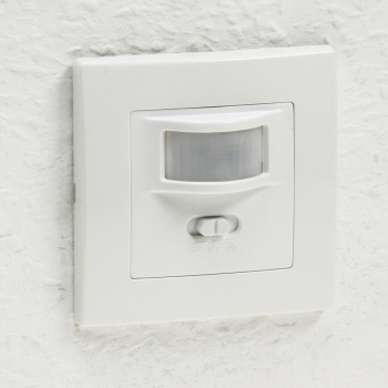 Preview: UP Bewegungsmelder PIR 160°, 2-Draht Technik, LED geeignet, weiss ChiliTec 21251