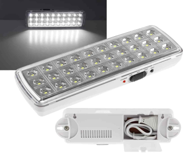 ChiliTec LED Notleuchte "CTNL-30 SMD" Sicherheitsleuchte Lithium Akku Notbeleuchtung 2W 21505