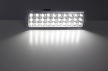 Preview: ChiliTec LED Notleuchte "CTNL-30 SMD" Sicherheitsleuchte Lithium Akku Notbeleuchtung 2W 21505