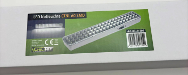 ChiliTec LED Notleuchte "CTNL-60 SMD" Sicherheitsleuchte Lithium Akku Notbeleuchtung 4W 21506