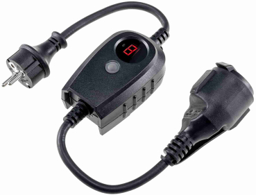 Zwischenstecker mit Dämmerungsschalter und Zeitvorwahl IP44 Gartenbeleuchtung 21887