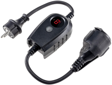 Zwischenstecker mit Dämmerungsschalter und Zeitvorwahl IP44 Gartenbeleuchtung 21887