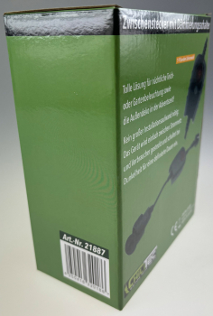 Zwischenstecker mit Dämmerungsschalter und Zeitvorwahl IP44 Gartenbeleuchtung 21887