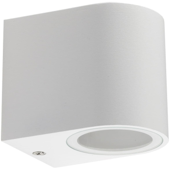 ChiliTec Wandleuchte "CTW-1" weiss IP44 GU10 22107