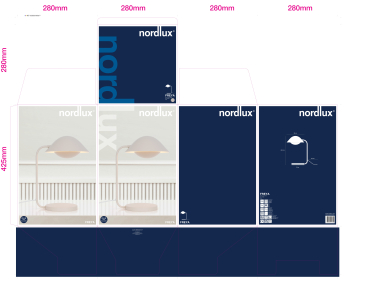 Skandinavische Tischlampe Freya Nordlux Beige E14 Bürotischleuchte
