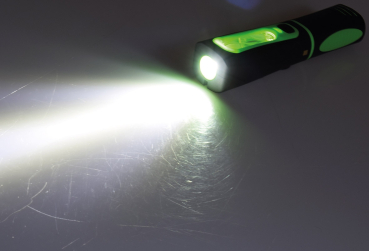 LED Arbeitsleuchte 3W "FlexiLED 300+" Akku 250lm COB Stableuchte mit Ladeschale Magnethalter 22149