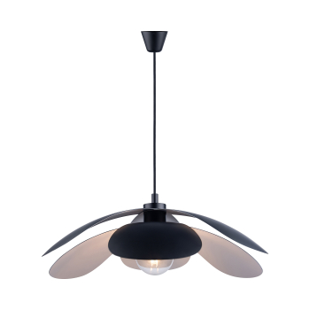 Dänische Pendelleuchte Nordlux DFTP Maple 55 Pendel schwarz Blütenblätter 2220293003