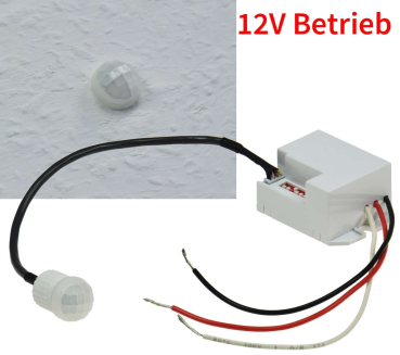 Einbau-Bewegungsmelder "CT-PIR Mini" 12V DC 1-60W Ø15mm 22261