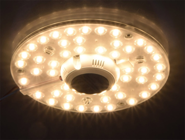 ChiliTec LED Modul "UM12ww" Ø12cm 12W 3000K 1200Lm Magnethalter 22322 für Leuchten Umrüstung