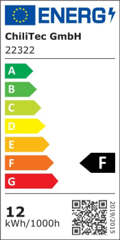 ChiliTec LED Modul "UM12ww" Ø12cm 12W 3000K 1200Lm Magnethalter 22322 für Leuchten Umrüstung