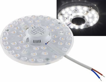 ChiliTec LED Modul "UM18nw" Ø18cm 18W 4000K 1990Lm Magnethalter 22325 - Leuchten Umrüstung