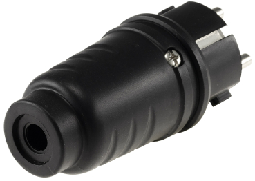 Preview: ChiliTec Gummistecker Schutzkontakt IP44 Außen 22352