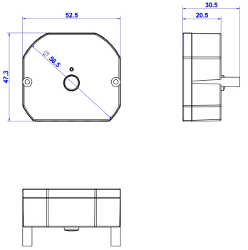 MILOS WiFi Schalter Android + iOS, Alexa + Google tauglich, Unterputz 22482