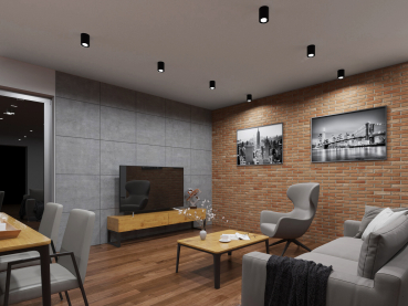 Deckenleuchte BORD DLP-50-B Kanlux schwarz GU10 Zylinder