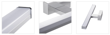 Preview: LED Leuchte ASTEN 15W Kanlux IP44 Badleuchte 970Lm 4000K neutrallweiss 605551