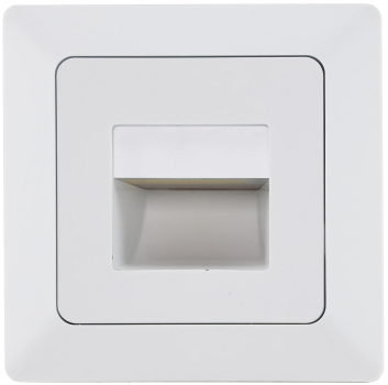 MILOS LED Wandeinbauleuchte "COB" weiß matt 3000K warmweiss 55Lm 22784