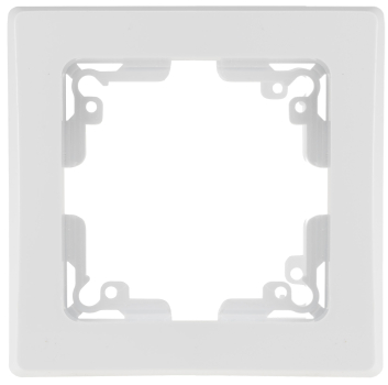 DELPHI 1-fach Rahmen weiß Steckdosenabdeckungen 22819