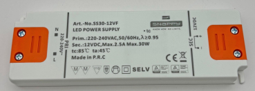 LED Trafo CT-SL20 SlimLine 12VDC 0,5-30W 22934