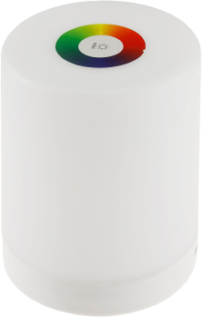 LED Akku-Tischleuchte mit Touch-Funktion H113mm, Warmweiß + RGB Magnethalter ChilITec 23111