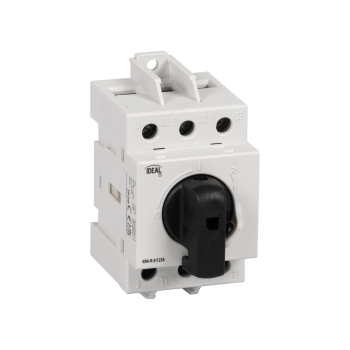 Lasttrennschalter 125A 3P - modularer Schienen-Trennschalter KMI-R 3 Module Ideal 23239