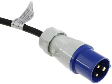 CEE Verlängerungskabel 15m für Wohnwagen, Camping mit Winkelkupplung 23259