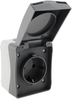 IP54 Feuchtraum Steckdose NUQUI Aufputz ChiliTec 23279