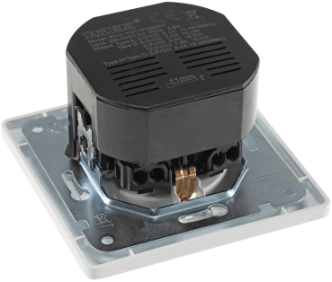 DELPHI Schutzkontakt-Steckdose weiß UP USB A + C / PD 23340