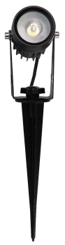 ChiliTec 4er Set Gartenleuchte IP65/44 Gartenstrahler 4 Spots mit Erdspieß + Netzteil 3000K 23441