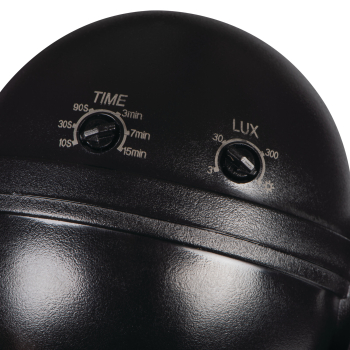 Bewegungssensor PIR ALER JQ H160/V20 Aufputz IP44 1200W Sensor Schwarz 23458