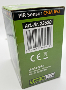 Aufputz Bewegungsmelder 360° "CBM 65a" ,max 10m Detektion, IP65 anthrazit 23620