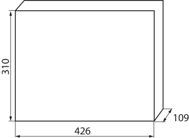 Preview: Verteilerkasten Unterputzverteiler ABS KDB F36T 2x18 Module 23621