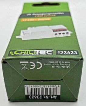 HF Bewegungsmelder "CBM extend" 12-24V 180/360° ChiliTec 23623